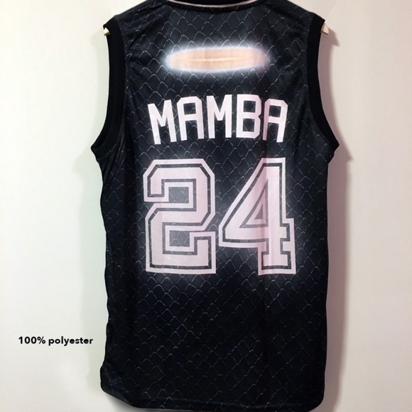 Kobe & Gianna Bryant Black Mamba Memorial Jersey - Picture 3 of 8